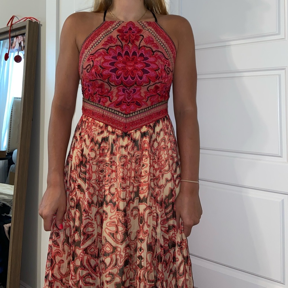 Free People Sleveless Floral Dress